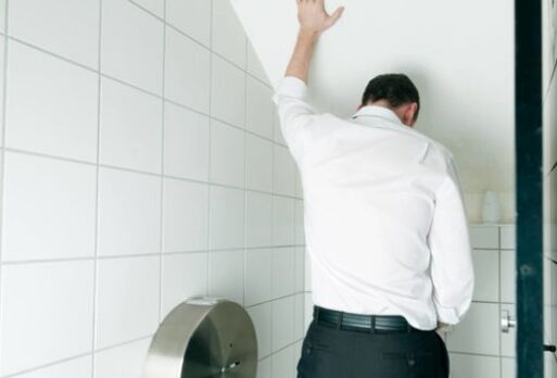 La prostatite chronique se caractérise par une variété d'événements