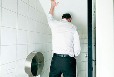 Problèmes de miction avec la prostatite