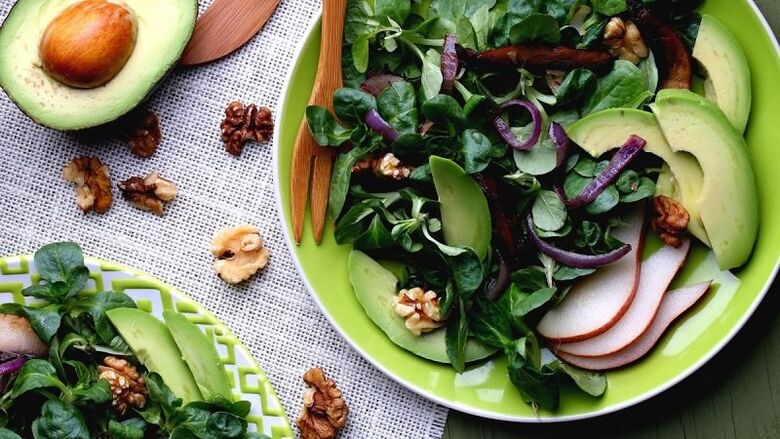 salade de légumes pour la prostatite